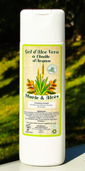 gel d'aloe vera à l'huile d'argan 200ml